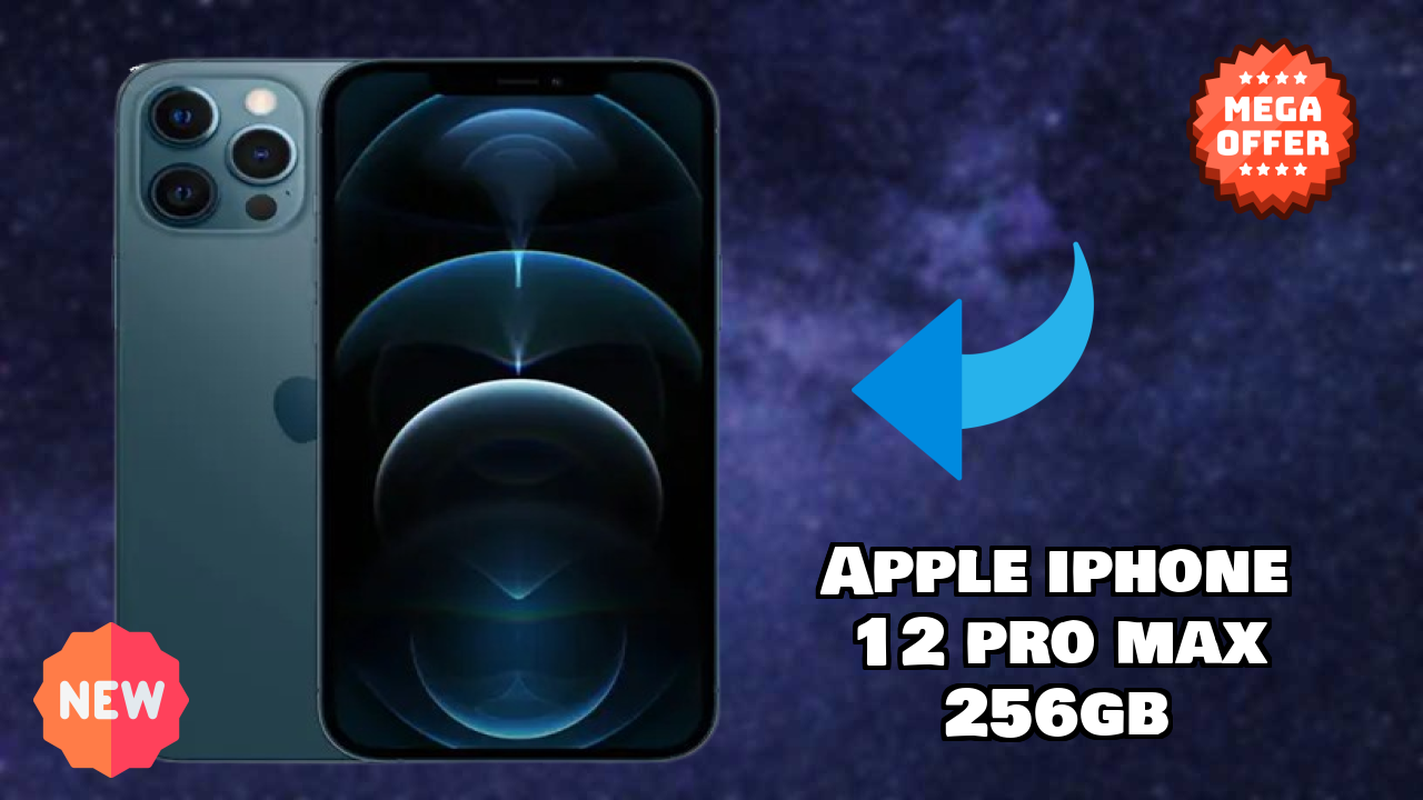 Apple Apple IPhone 12 Pro Max 256GB - Price Dropped to ₹129,900 Today!