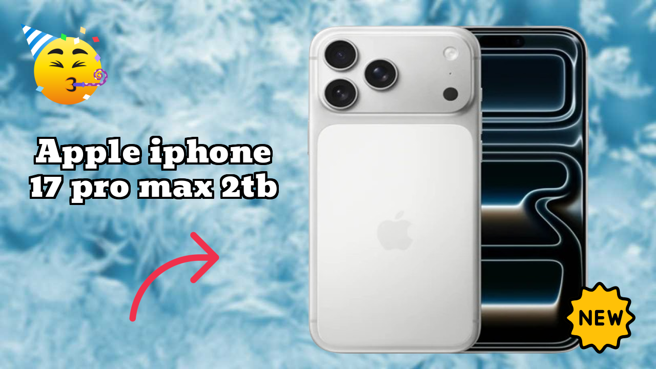 Apple IPhone 17 Pro Max 2TB Display Analysis: 6.9 Inches (17.53 Cm) Quality