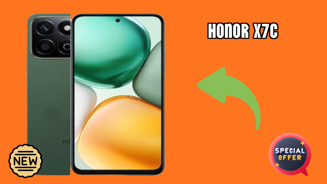Honor X7c Display Analysis: 6.8 Inches (17.27 Cm) Screen