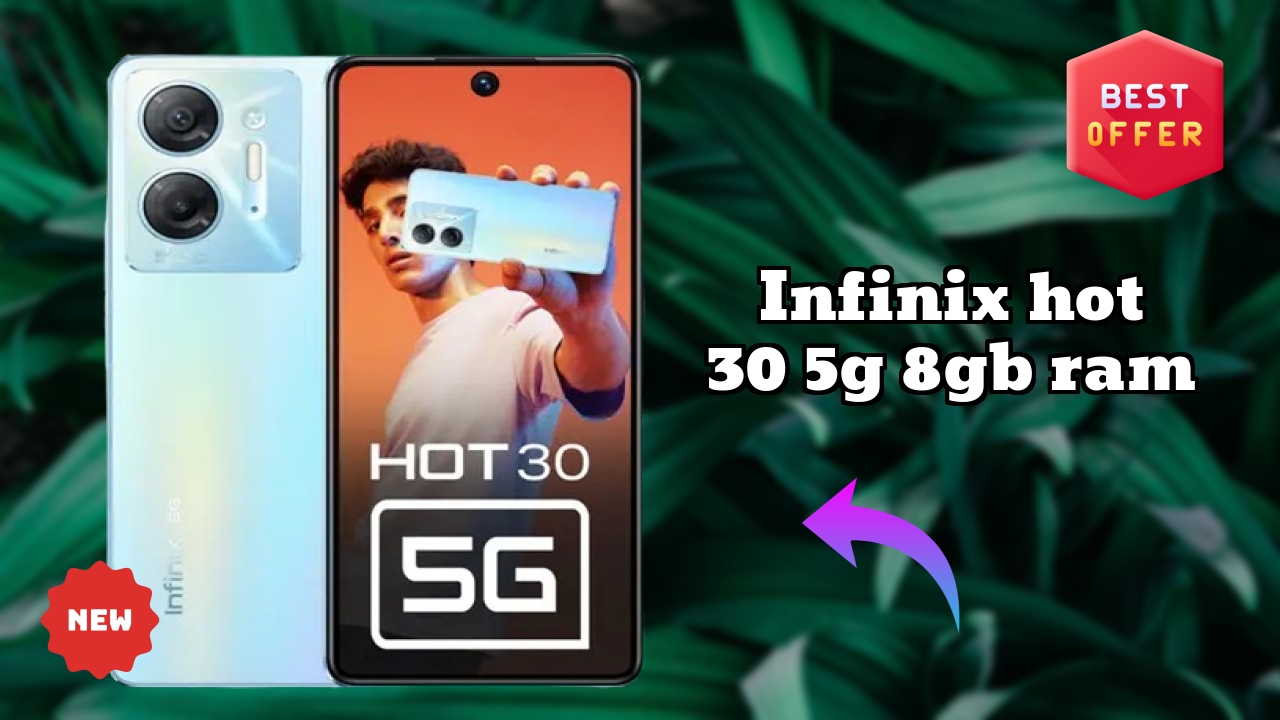 Infinix Hot 30 5G 8GB RAM Display Quality: IPS LCD Review