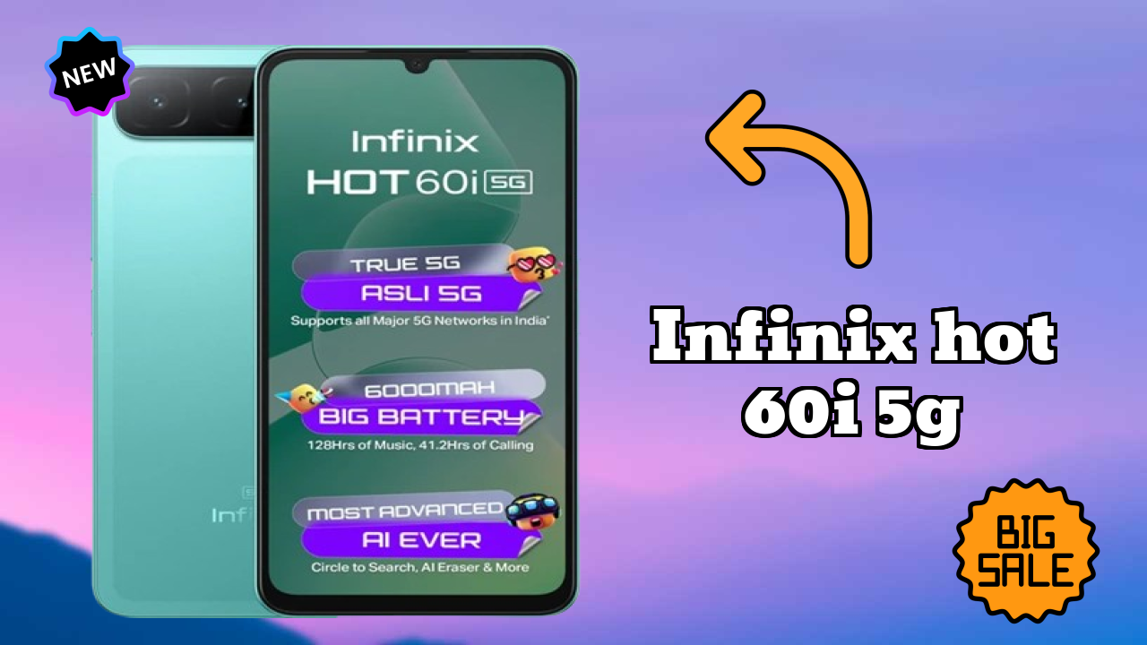 Infinix Hot 60i 5G at ₹9,499 - Best Features Explained