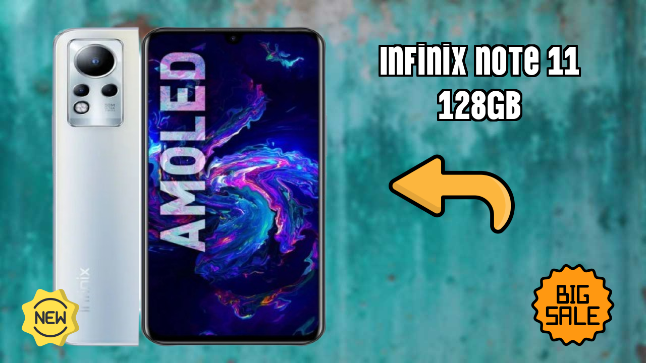 Infinix Note 11 128GB at ₹8,799 - Best Features Highlighted
