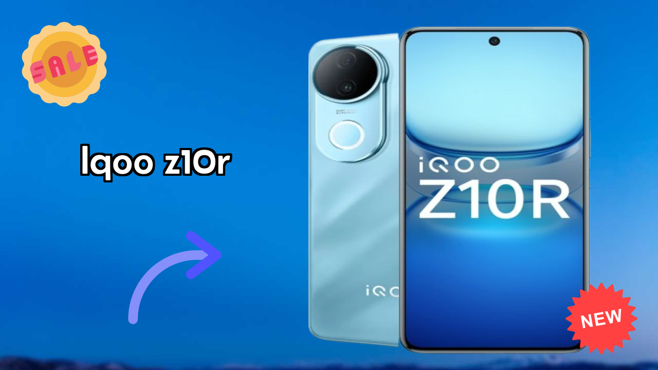 IQOO Z10R Display Technology: 6.77 Inches (17.2 Cm) Screen