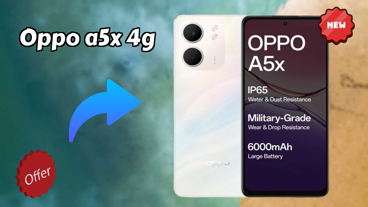 OPPO A5X 4G Display Size: 6.67 Inches (16.94 Cm) Screen Review