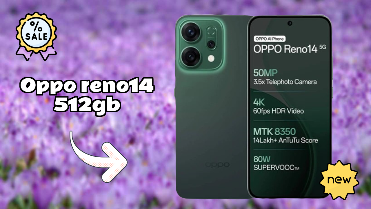 OPPO Reno14 512GB Display Review: 6.59 Inches (16.74 Cm) Screen Quality Test