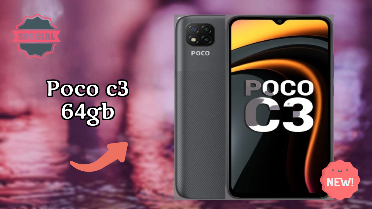 POCO C3 64GB Price Alert: Dropped to ₹8,499 Today!