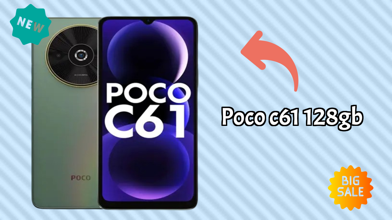 POCO C61 128GB Price Review: ₹8,499 Value for Money?