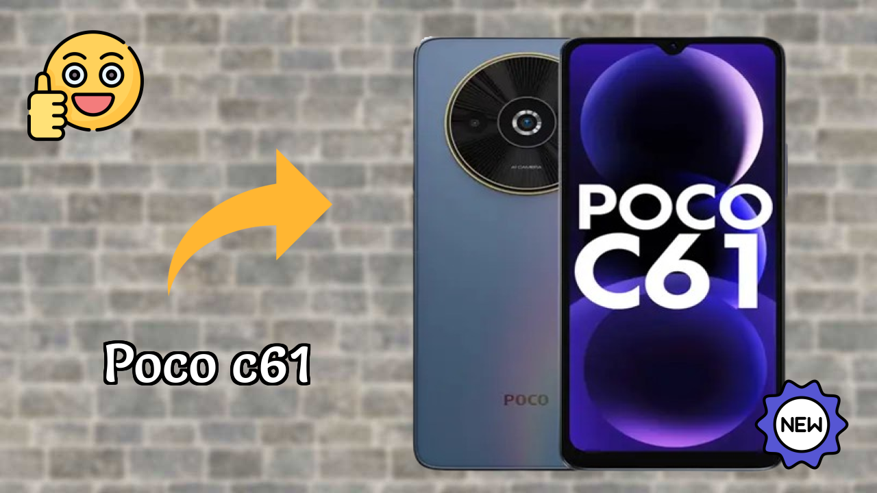 POCO C61 Display Technology: IPS LCD Quality