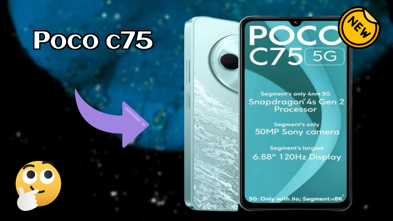 POCO C75 Battery Life: 5160 MAh Charging Speed Test