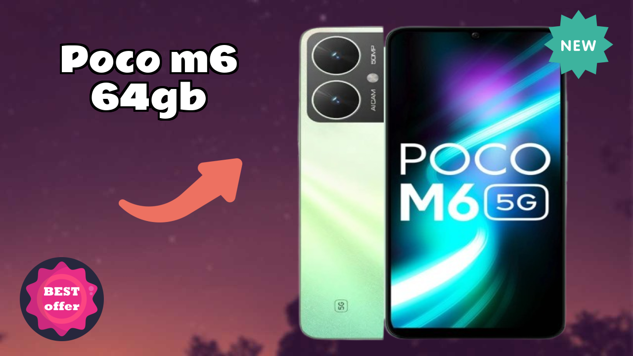 POCO M6 64GB RAM Review: 4 GB RAM Gaming Tested