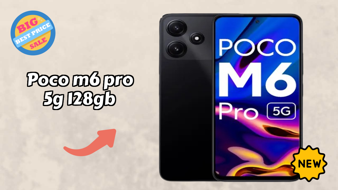Poco Fans Alert: POCO M6 Pro 5G 128GB Massive Price Drop to ₹12,900