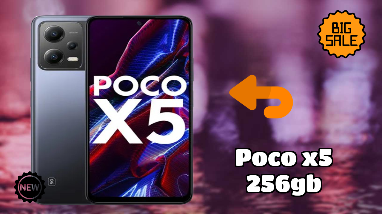 POCO X5 256GB Battery Life: 5000 MAh Charging Time