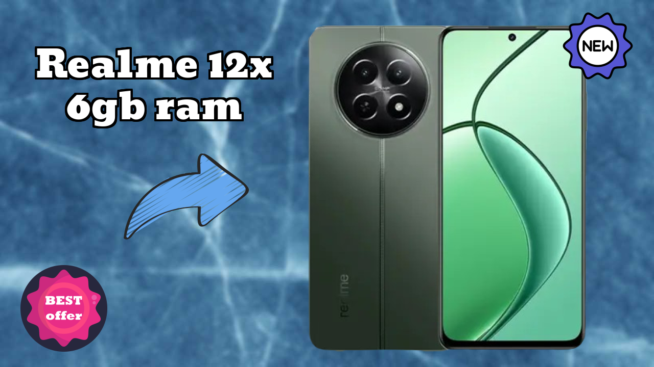 Realme 12x 6GB RAM Review: 6 GB RAM Gaming Analysis