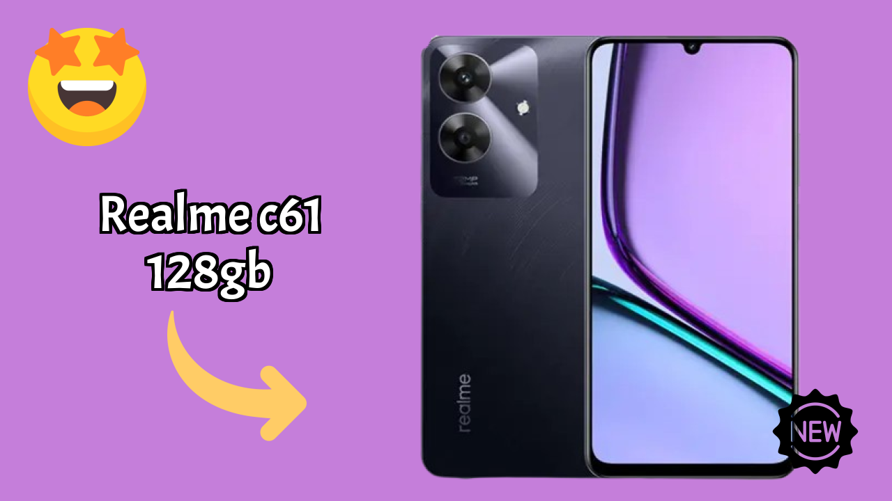 Realme C61 128GB Display Review: IPS LCD Screen