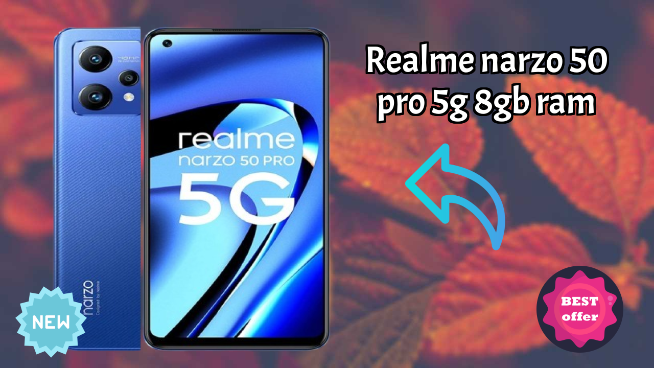 Realme Narzo 50 Pro 5G 8GB RAM Display Size: 6.4 Inches (16.26 Cm) Screen Test