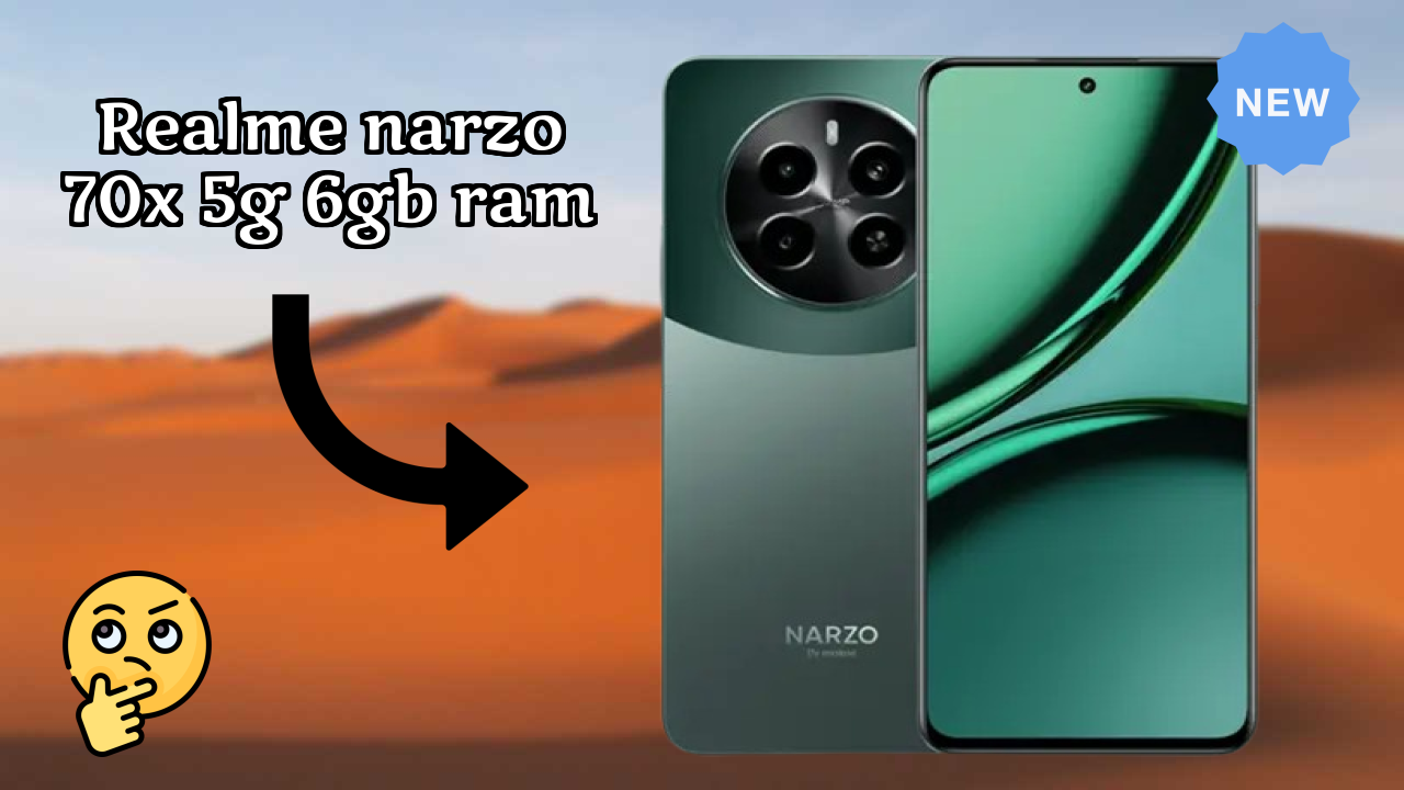 Realme Narzo 70x 5G 6GB RAM 2026 All Features Compared
