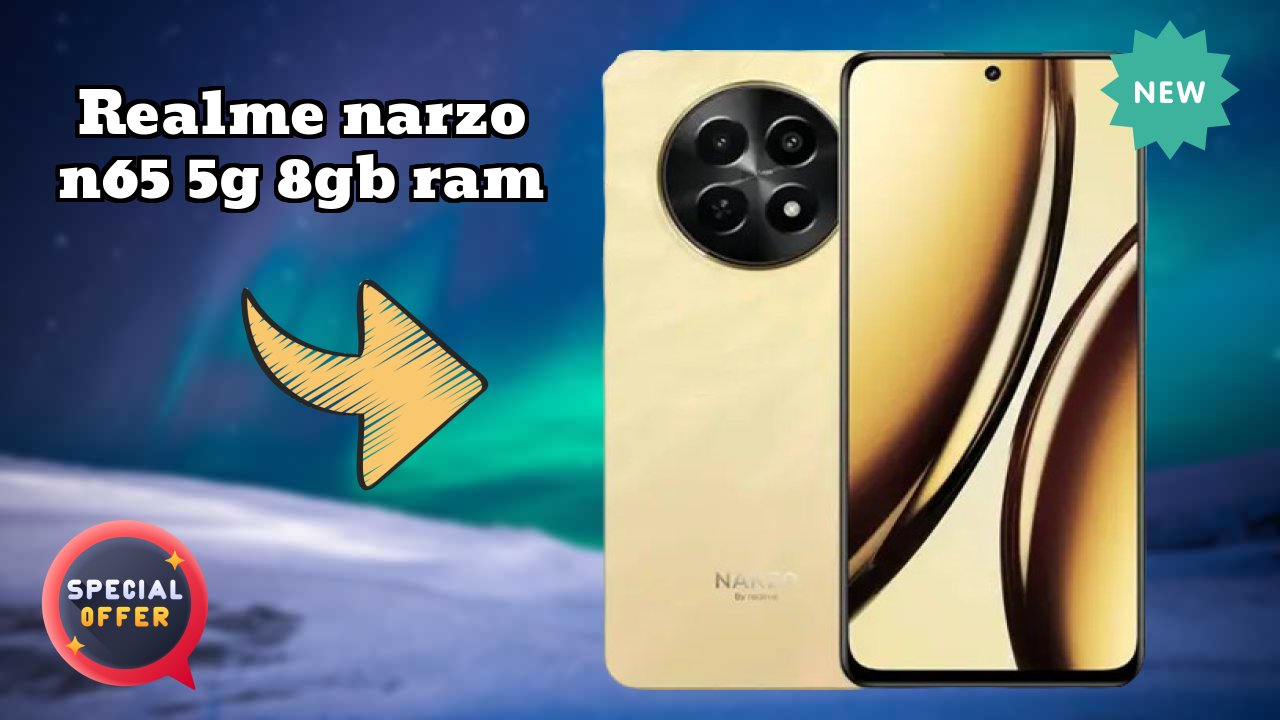 Realme Narzo N65 5G 8GB RAM at ₹13,895 - Complete Buying Guide
