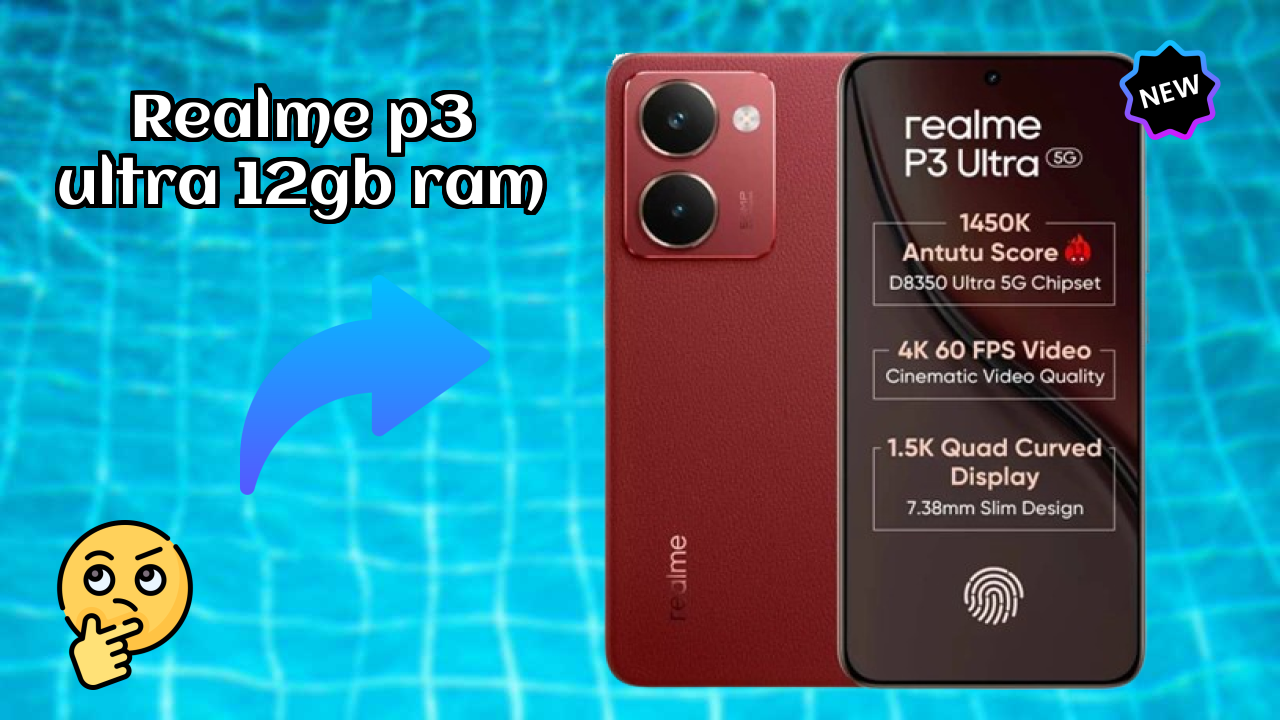 Realme P3 Ultra 12GB RAM at ₹23,999 - Best Deal Available