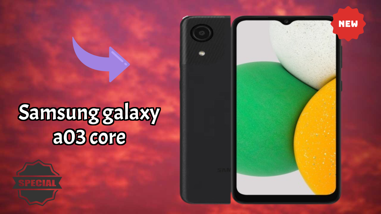 Samsung Galaxy A03 Core Display Review: PLS TFT LCD Technology