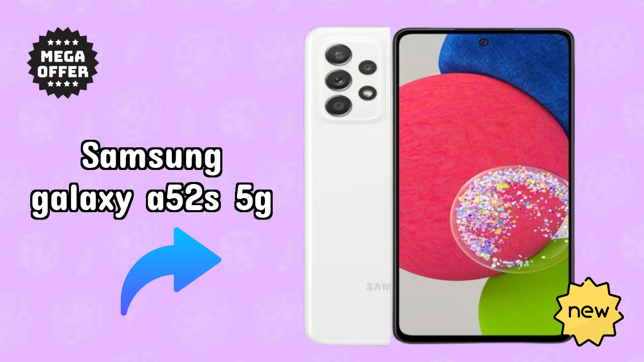 Samsung Galaxy A52s 5G Display Size: 6.5 Inches (16.51 Cm) Screen Quality