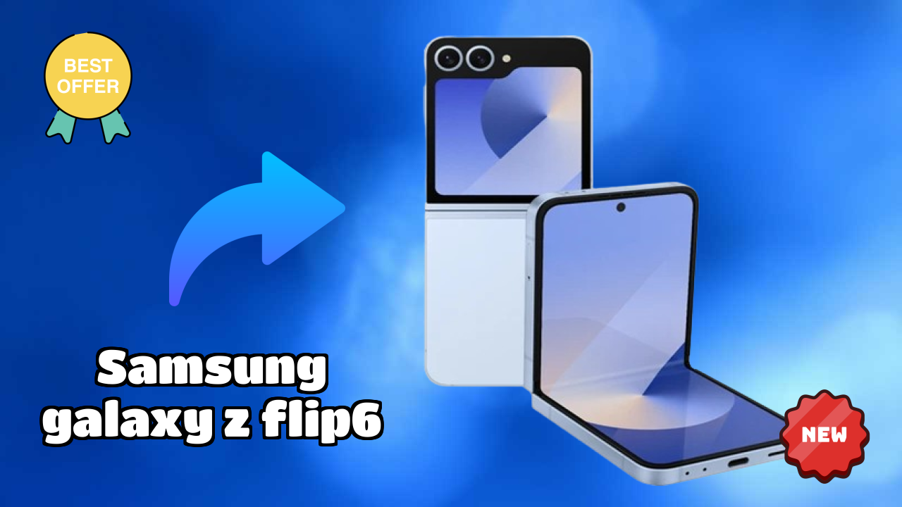 Samsung Galaxy Z Flip6 Display Size: 6.7 Inches (17.02 Cm) Screen Quality