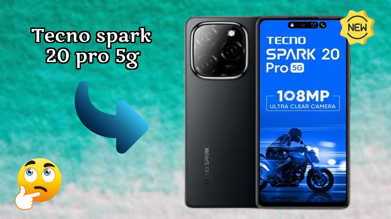 Tecno Spark 20 Pro 5G at ₹15,999 - Complete Specifications