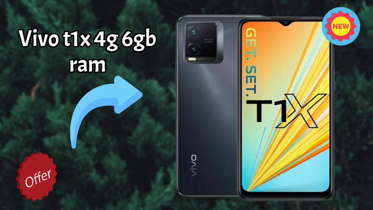 Vivo T1x 4G 6GB RAM Review: 6 GB RAM Gaming Performance