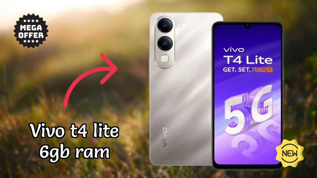 Vivo T4 Lite 6GB RAM Performance: 6 GB RAM Gaming Test
