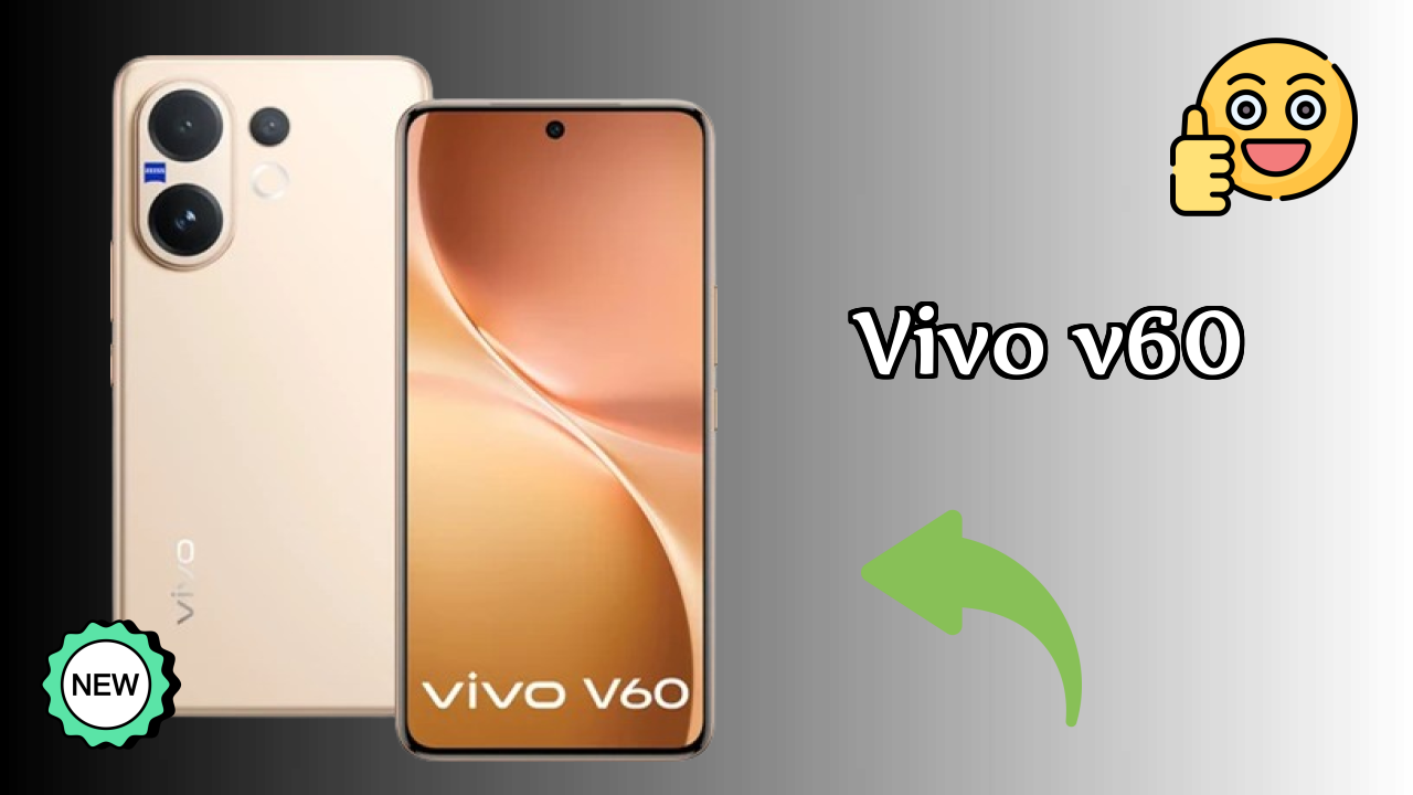 Vivo V60 at ₹36,999 - Best Features & Specifications