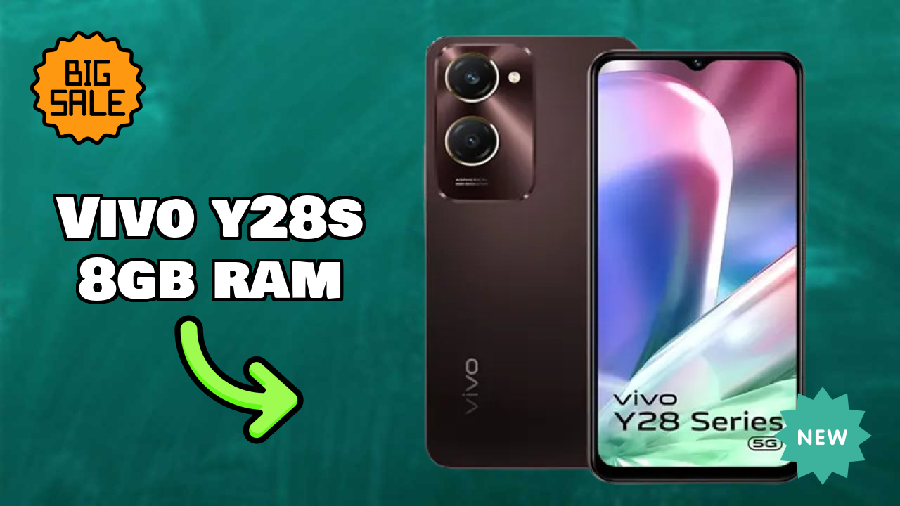 Vivo Y28s 8GB RAM Display Review: 6.56 Inches (16.66 Cm) Screen Size